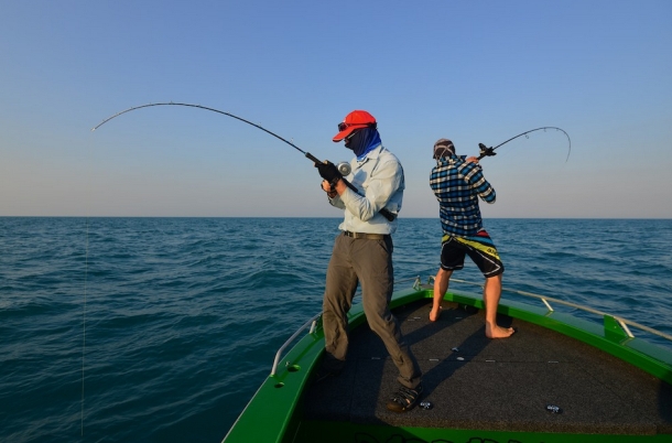 Fisho writer Greg Finney with a typical fly-caught Thompson Creek Dam rainbow.